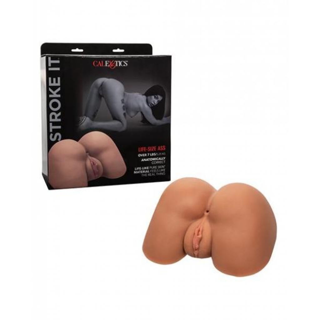 Stroke It Life-size Ass Brown