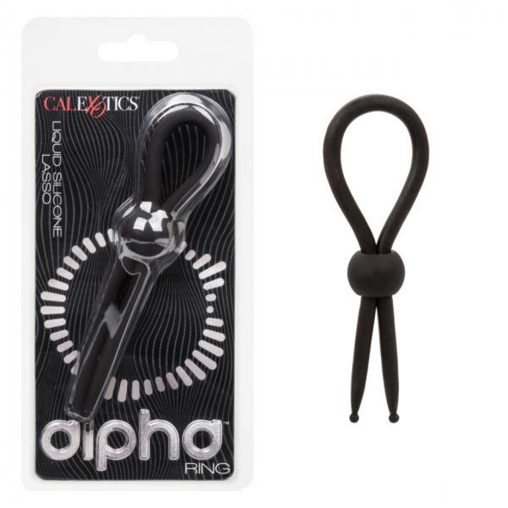 Alpha Liquid Silicone Lasso Enhancer - Black