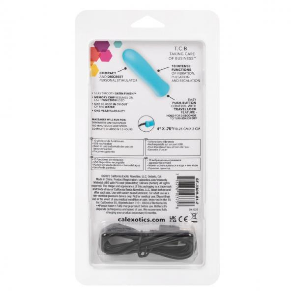 Kyst Taking Care Of Business - Blue Mini Vibrator