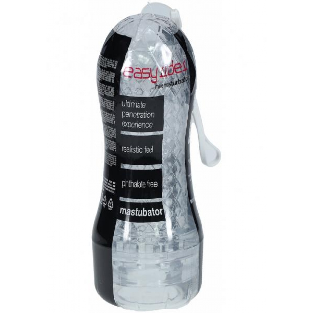 Easy Rider Clear Rounded Case Transparent Male Stroker