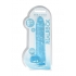 Realrock 9-Inch Realistic Dildo with Balls - Blue