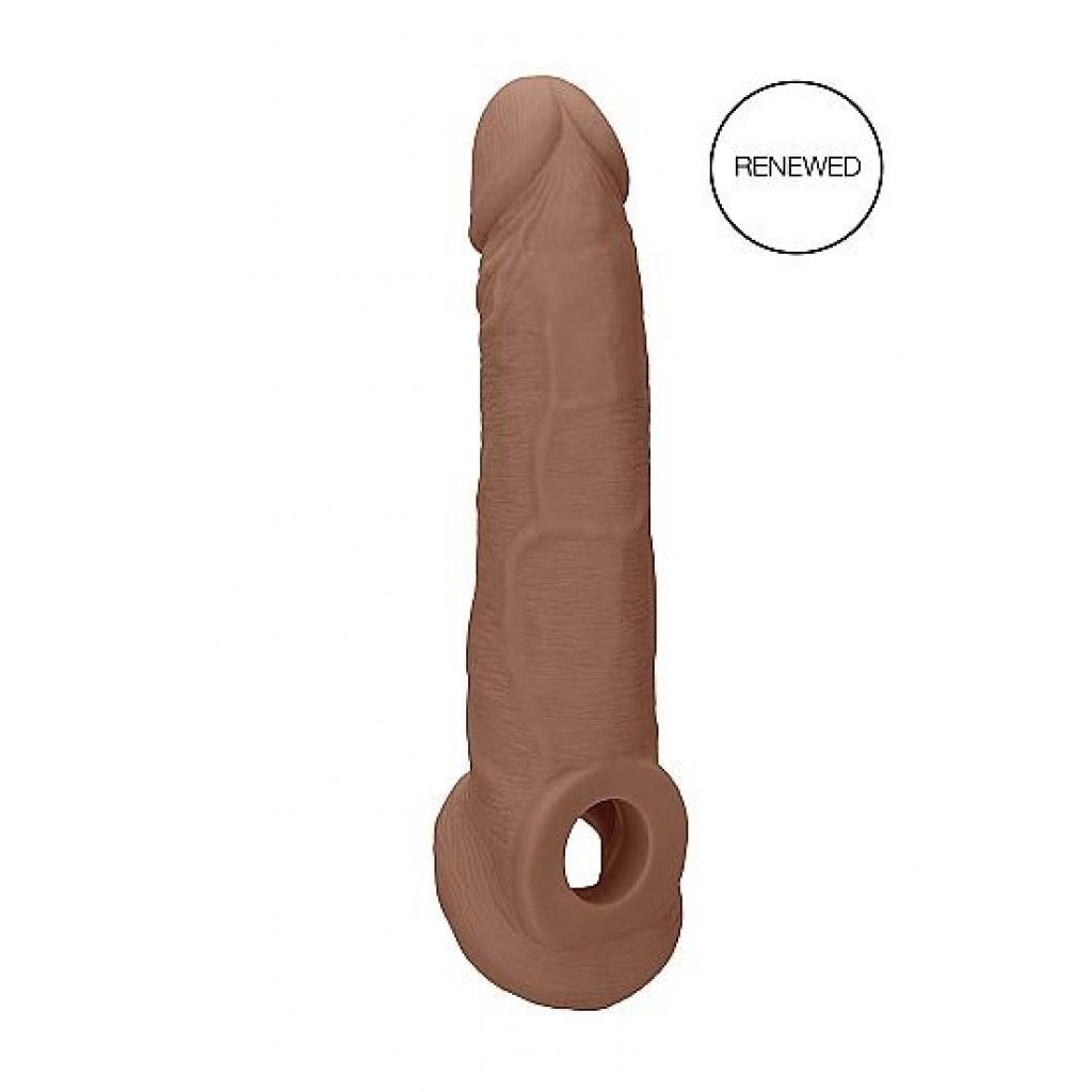 Realrock Penis Sleeve 9in - Tan