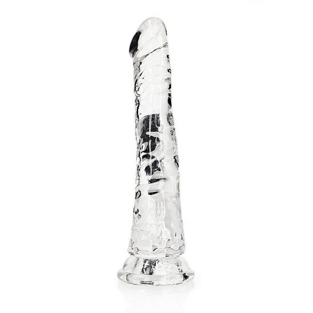 Realrock 6 Inch Transparent Slim Dildo