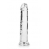 Realrock Straight Realistic 8 In Dildo - Transparent