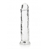 Realrock Straight Realistic 10-Inch Dildo - Transparent