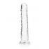 Realrock Realistic Straight Dildo 11in Transparent