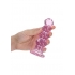 Realrock Curvy Dildo/Butt Plug - Pink for Dual Use