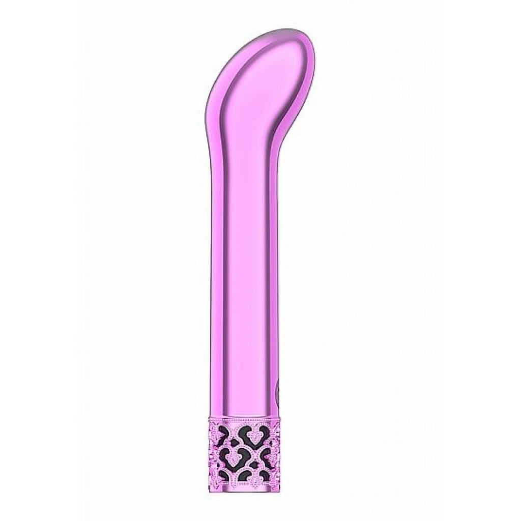 Royal Gems Jewel Pink ABS Bullet Rechargeable Vibrator