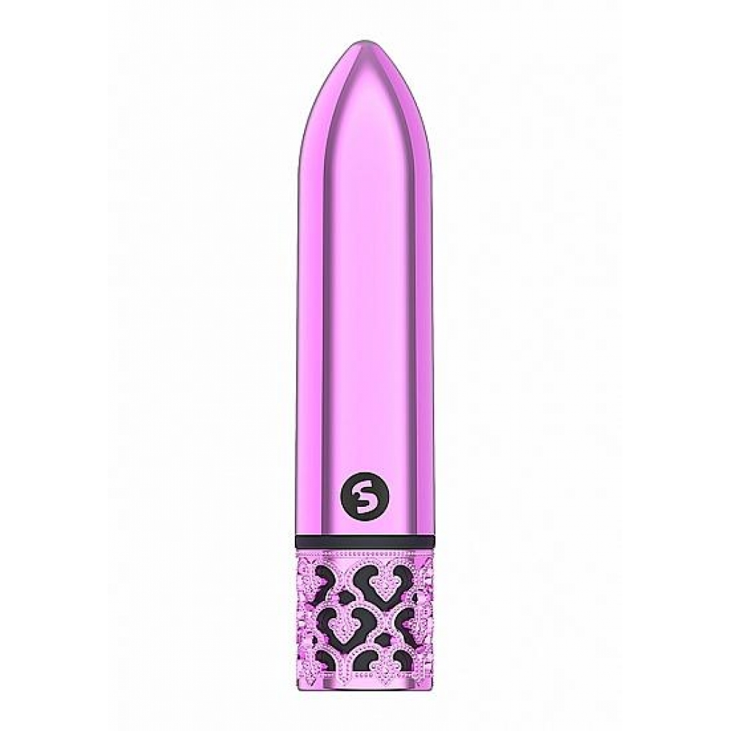 Royal Gems Glamour Pink ABS Bullet - Rechargeable Elegance