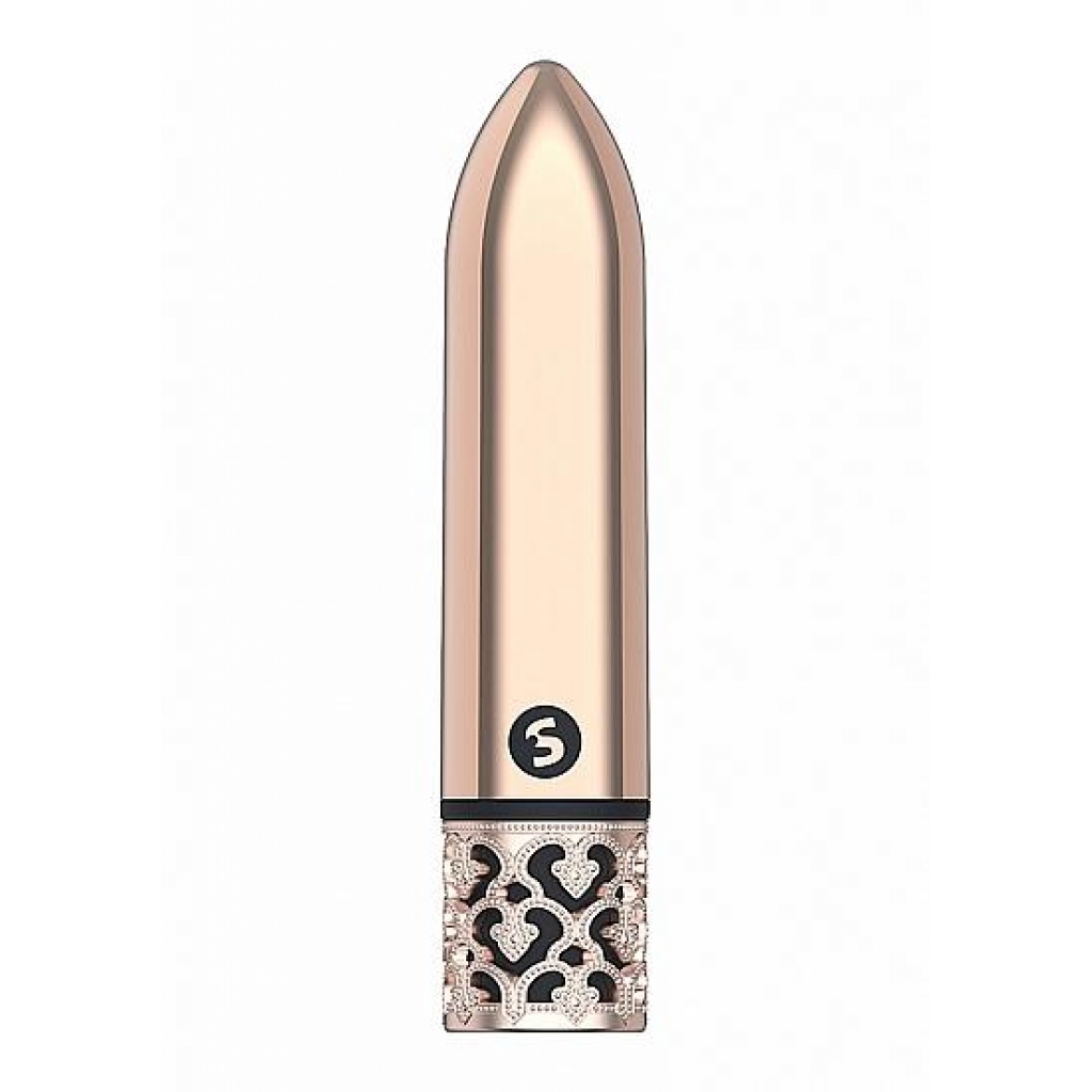 Royal Gems Glamour Rose ABS Bullet Vibrator - Rechargeable Elegance