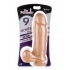 Thick Cock Balls 9 Inches Suction Cup Dildo (Beige)