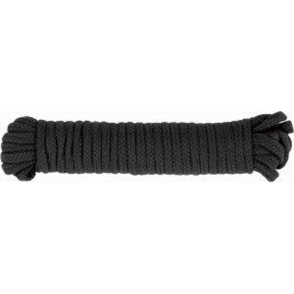 Bondage Soft Rope 33ft Black