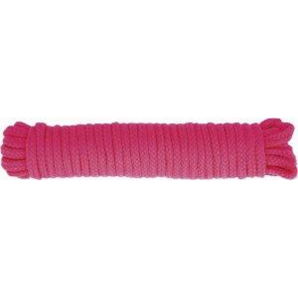 Bondage Soft Rope 33 feet - Pink