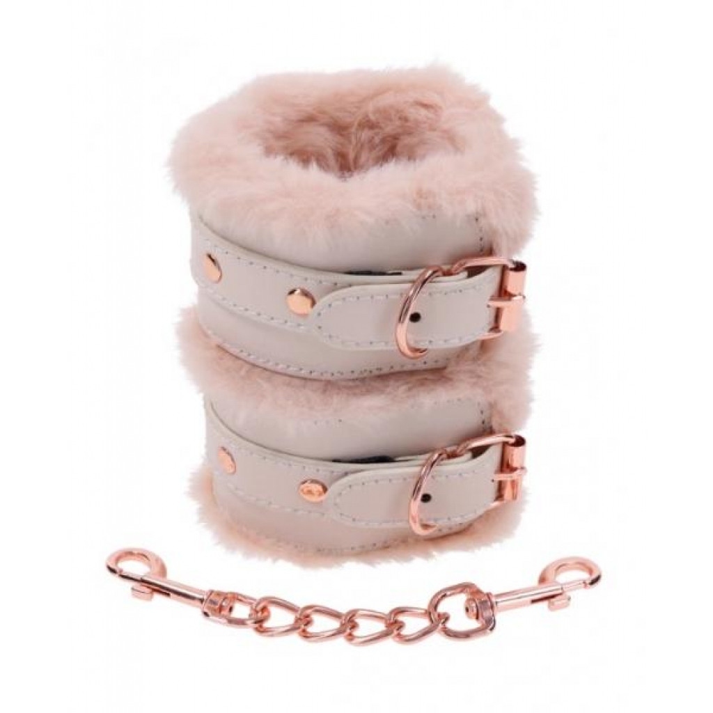 Peaches N Creme Faux Fur Handcuffs