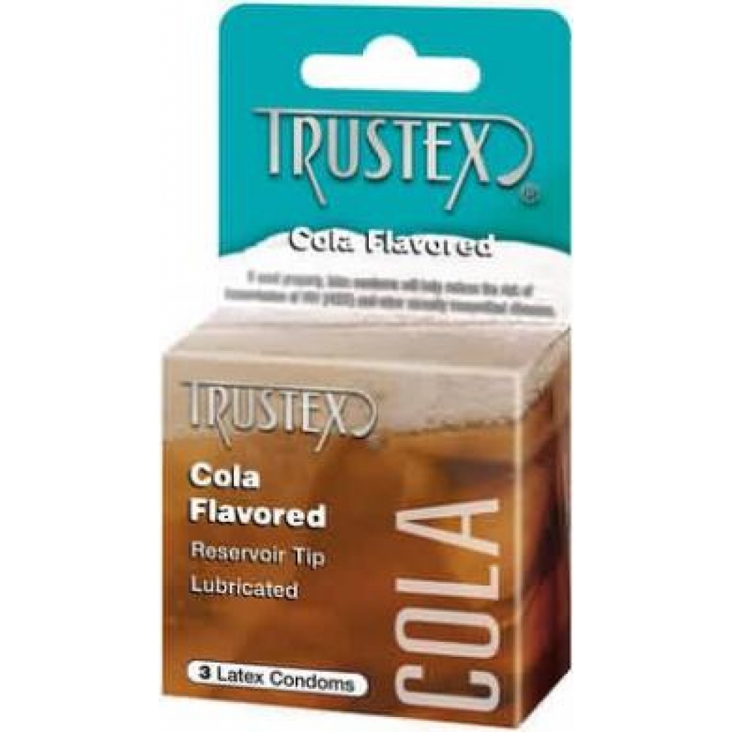 Trustex Flavored Condoms - Cola 3 Pack