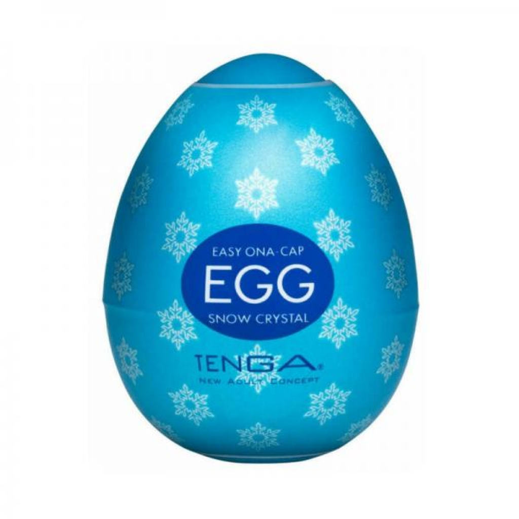 Tenga Egg Snow Crystal Male Masturbator