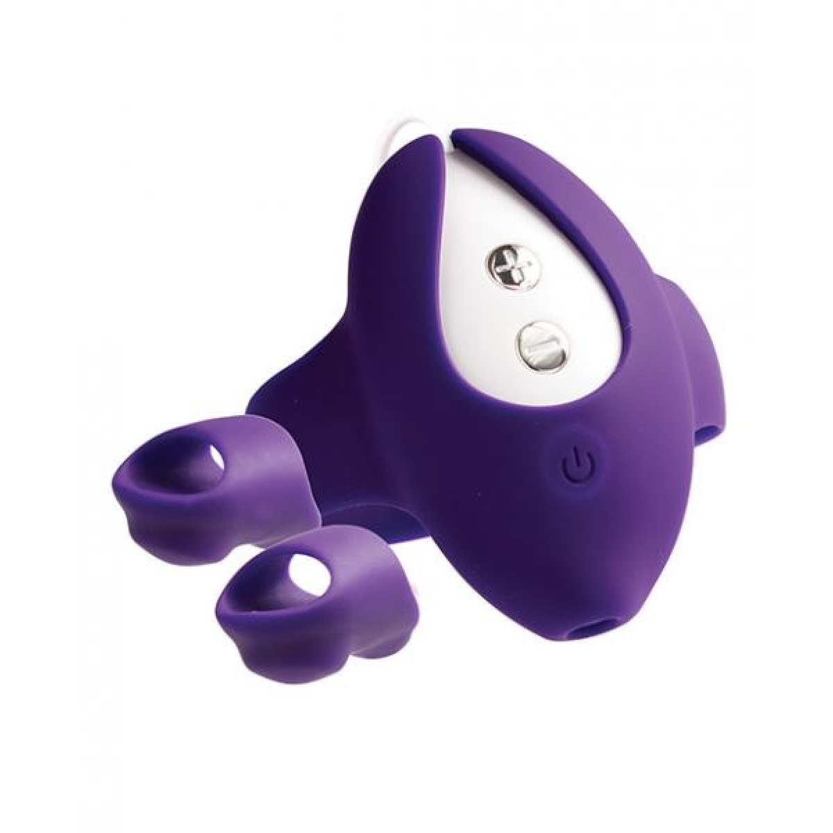 Kimi Rechargeable Dual Finger Vibe Deep Purple Vedo On