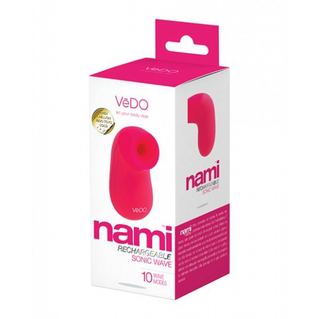 Vedo Nami Sonic Vibe - Foxy Pink Rechargeable