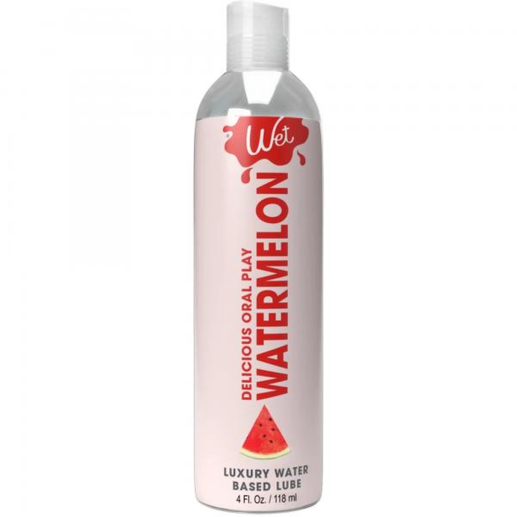 Wet Watermelon Oral Lubricant - 4 Oz