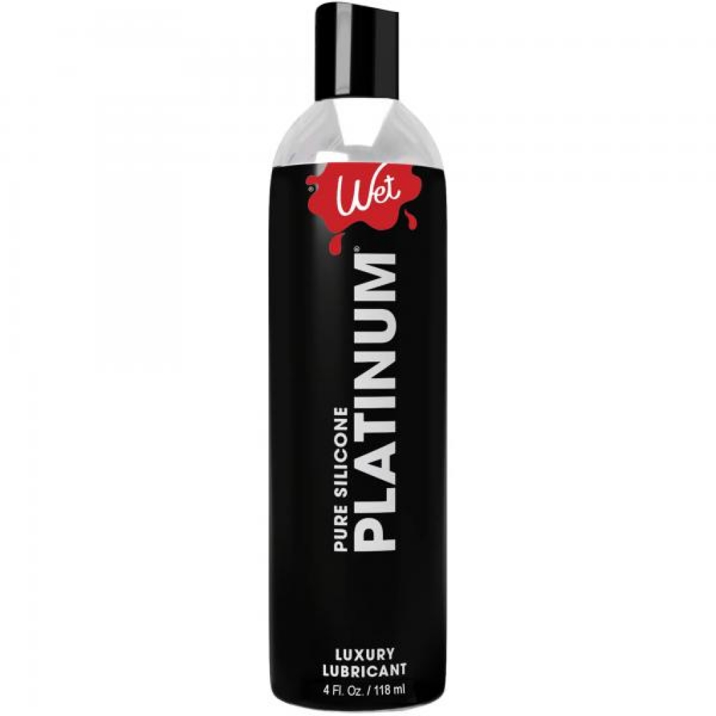 Wet Platinum Silicone Personal Lubricant - Luxury 4oz