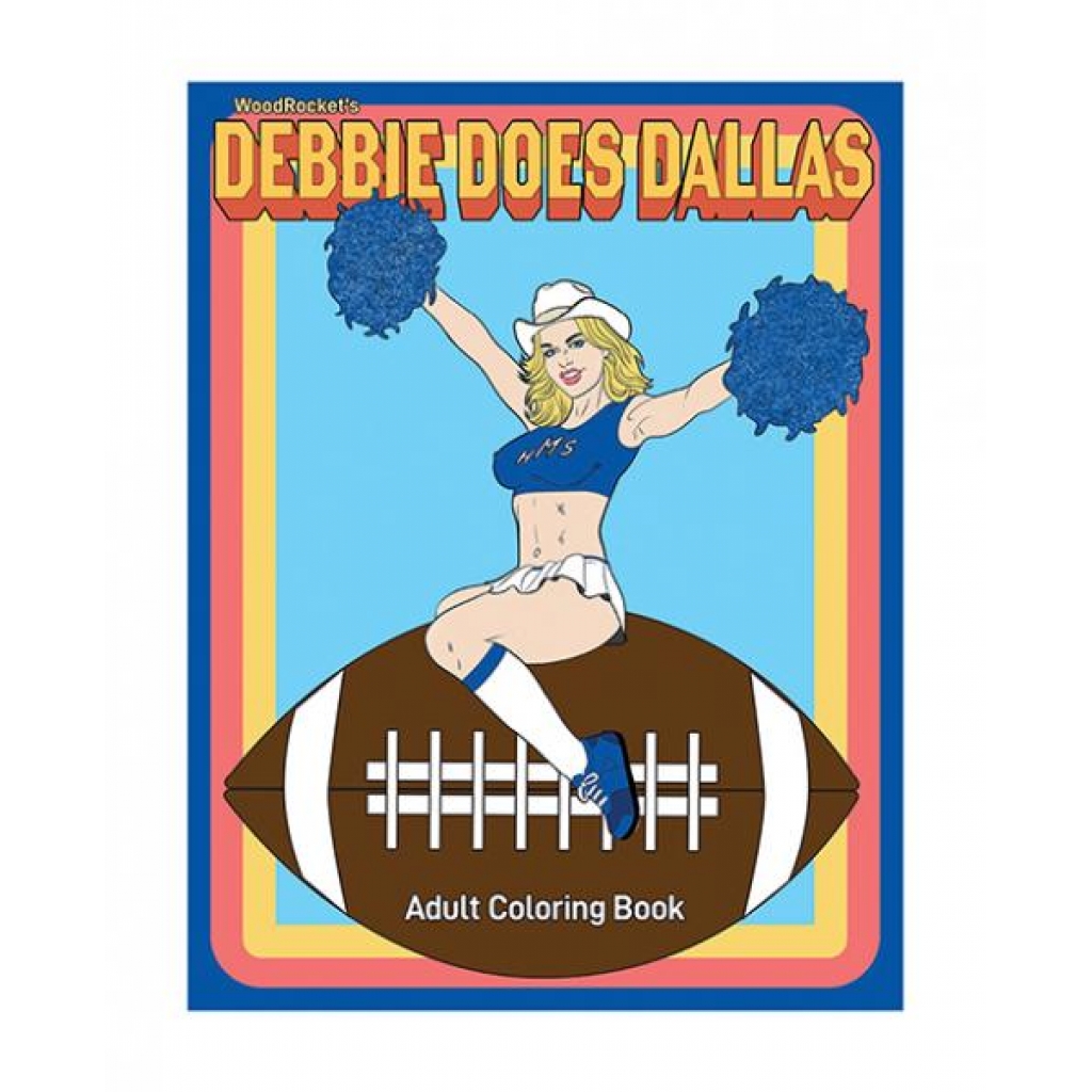 Debbie Does Dallas Adult Coloring Book