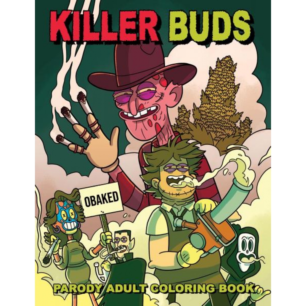 Killer Buds Coloring Book - Adult Fun