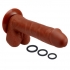 Pro Sensual Premium Silicone Dong - 9 Inch with 3 C-Rings