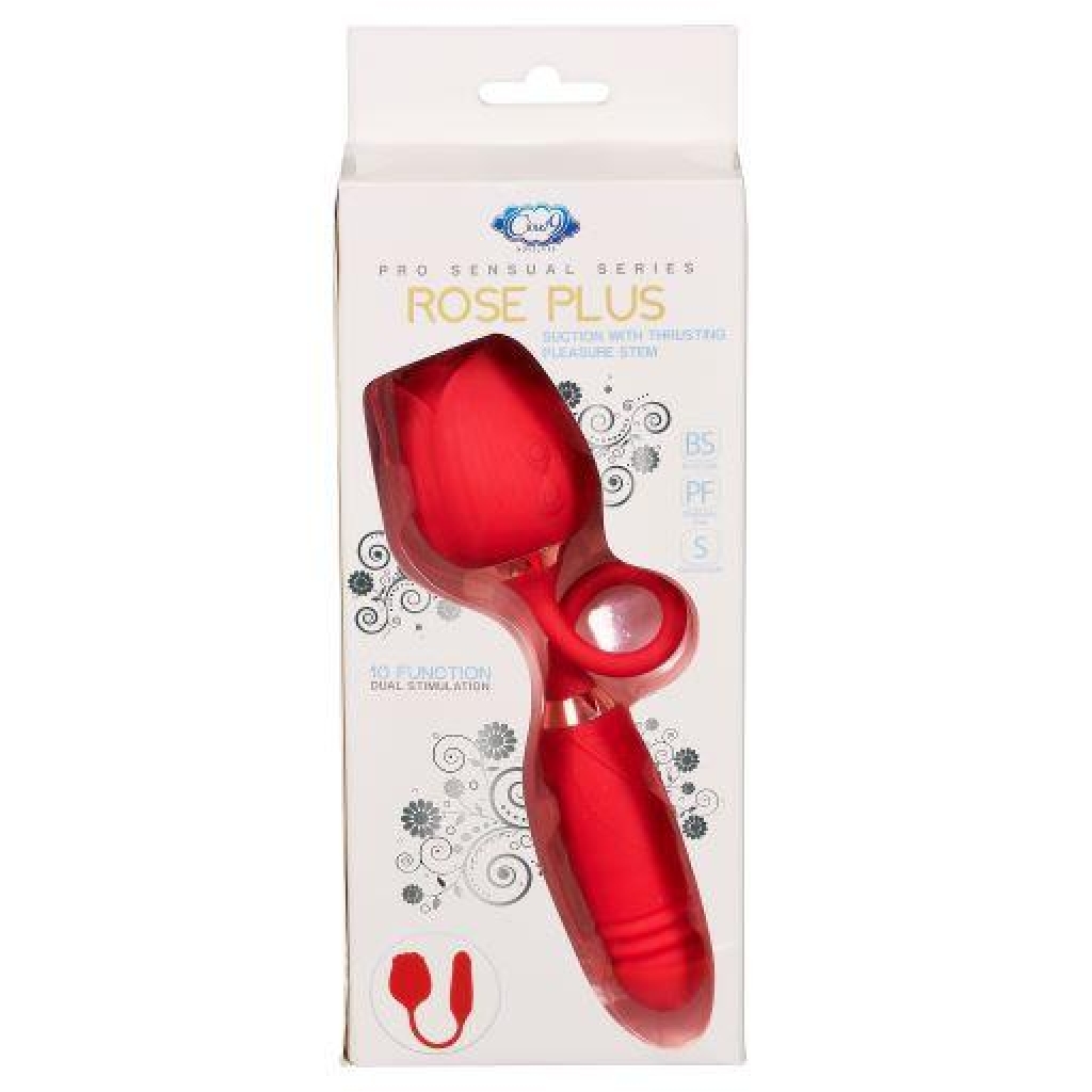 Cloud 9 Rose Plus: Versatile Thrusting Pleasure Stem