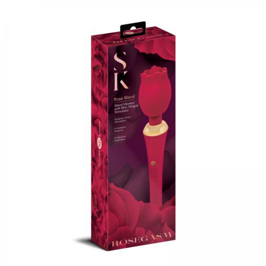 Rosegasm Bouquet Rose Wand - Clitoral Pleasure