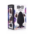 Medium Black Squeeze-It Silexpan Anal Plug