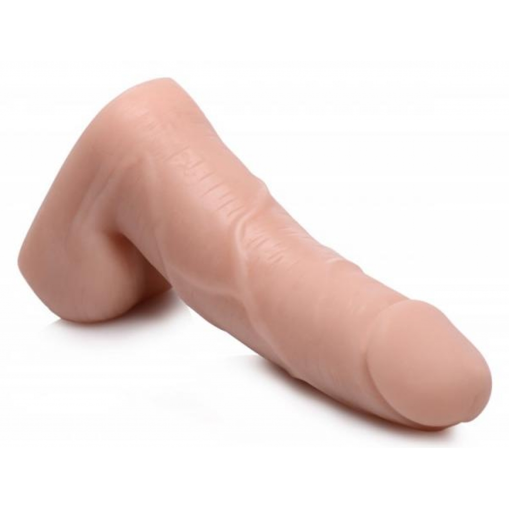 Strap U Large Bulge Soft Packer Dildo - Light Skin Tone