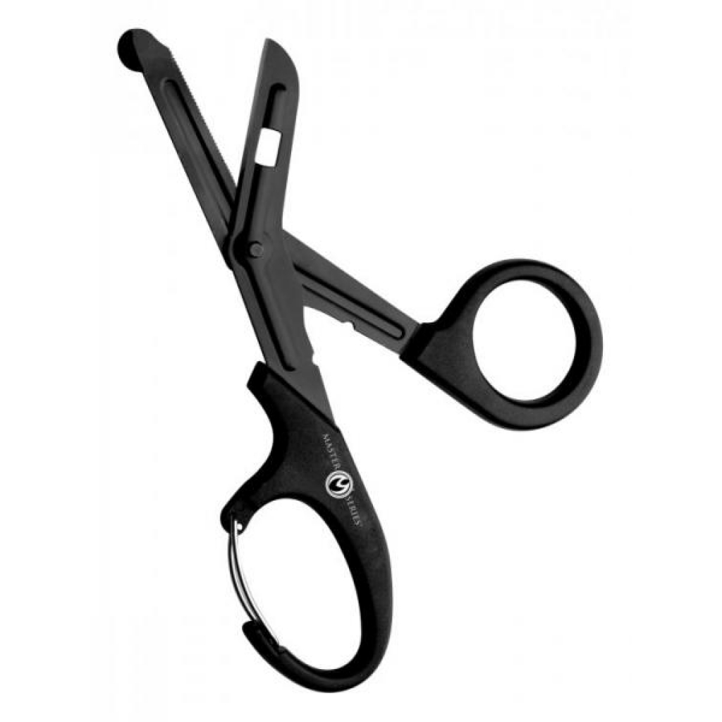 Master Series Heavy Duty Bondage Scissors with Clip