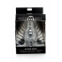 Master Series Clear View Hollow Anal Plug Large