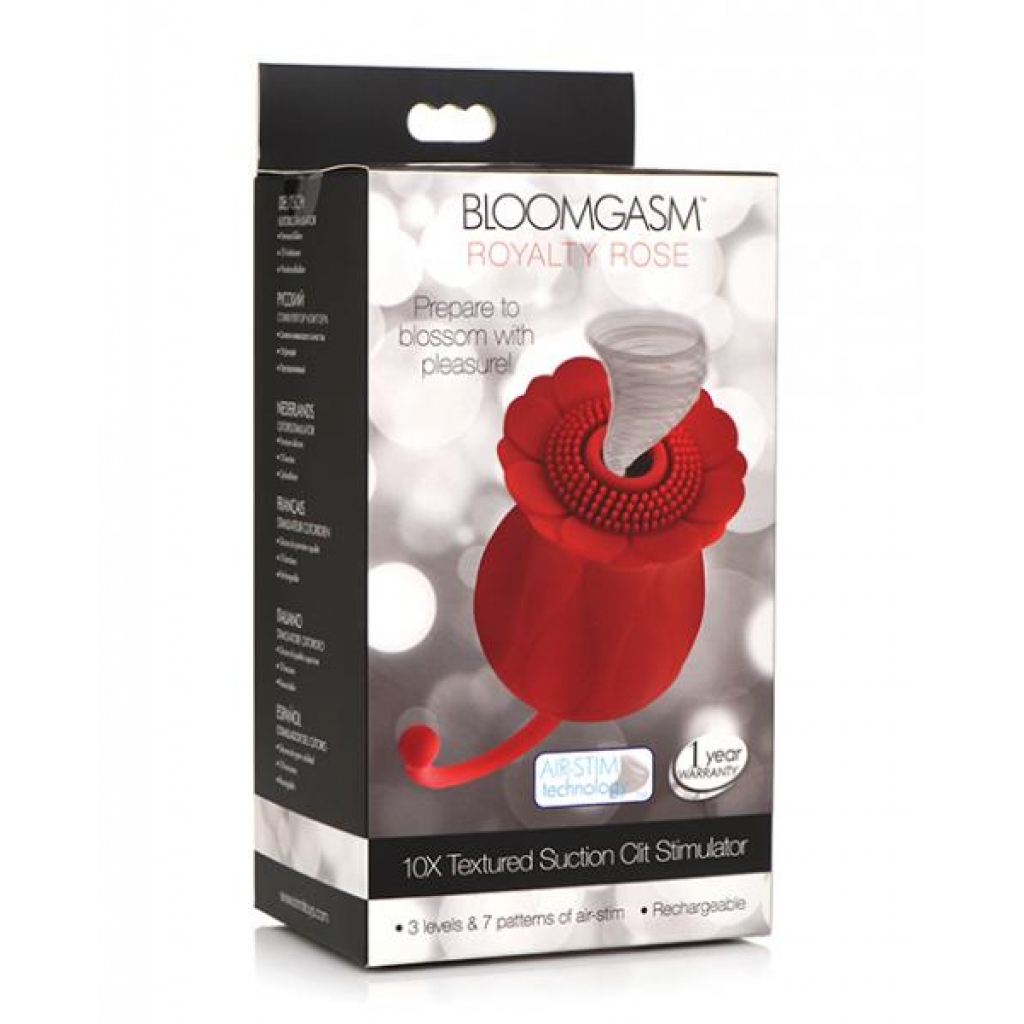 Inmi Bloomgasm Royalty Rose Suction Clit Stimulator