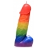 Master Series Pride Pecker Rainbow Drip Candle - Ambiance and Play