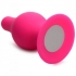 Squeeze-it Tapered Anal Plug - Pink (Small)