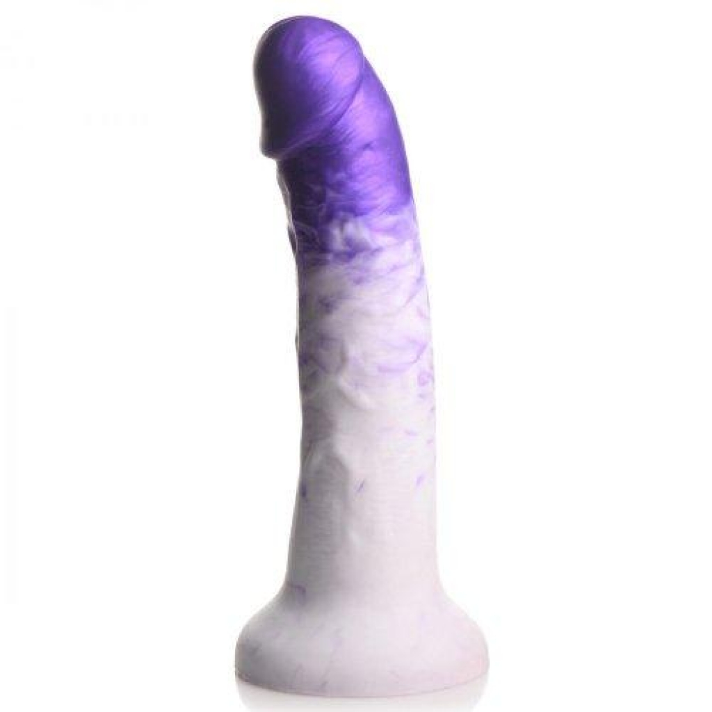 Strap U Real Swirl Realistic Dildo - Purple