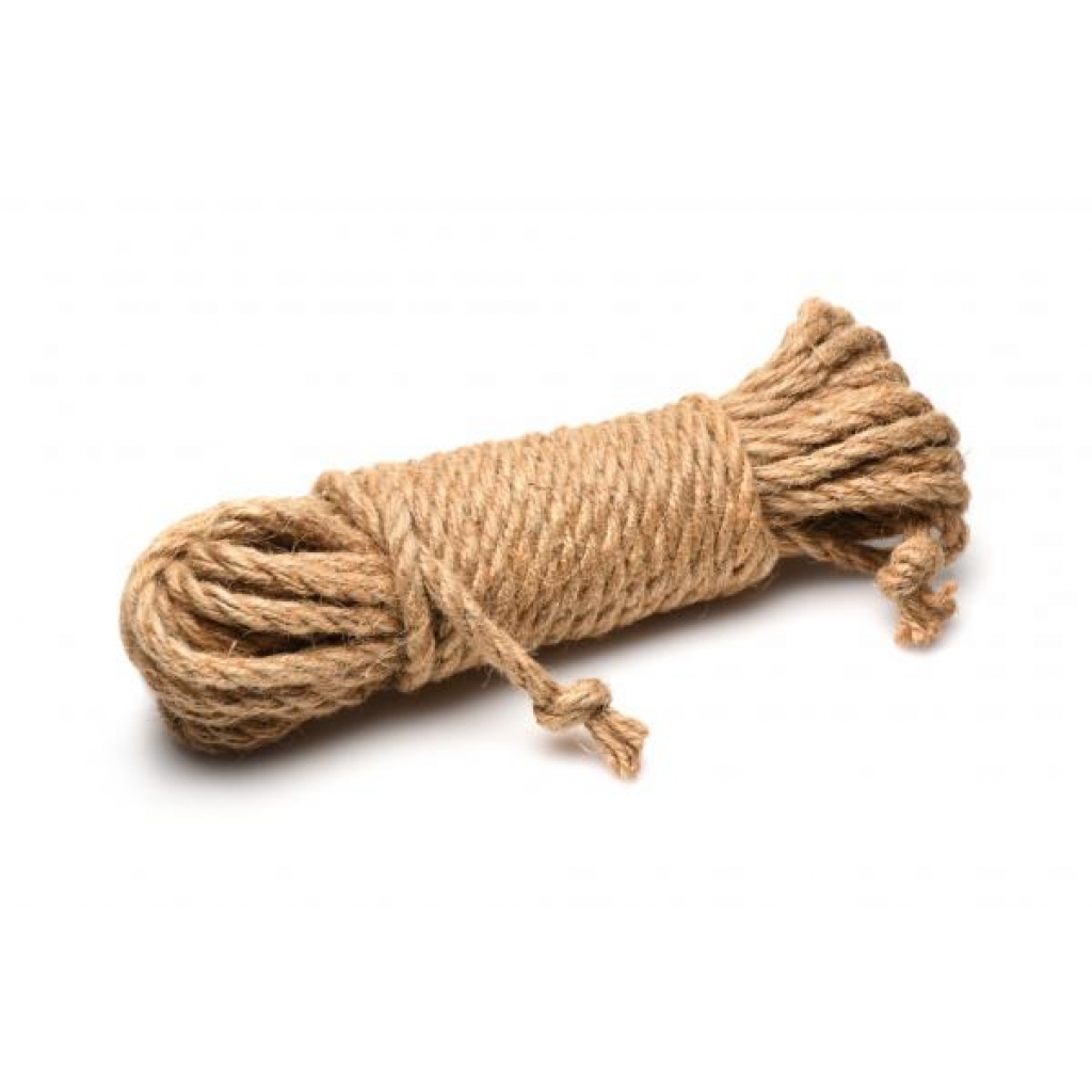 Master Series Tied Up Jute Bondage Rope - 25ft