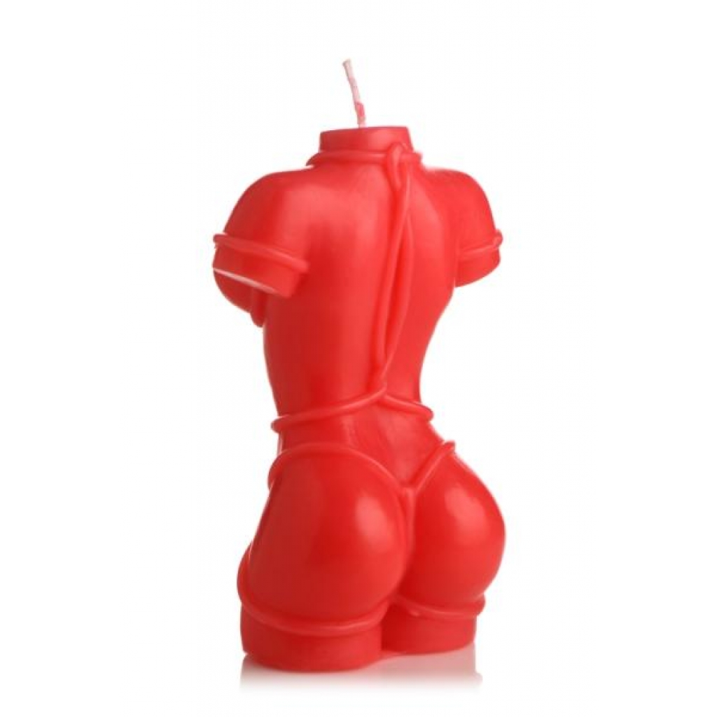 Master Series Bound Goddess Drip Candle - Red