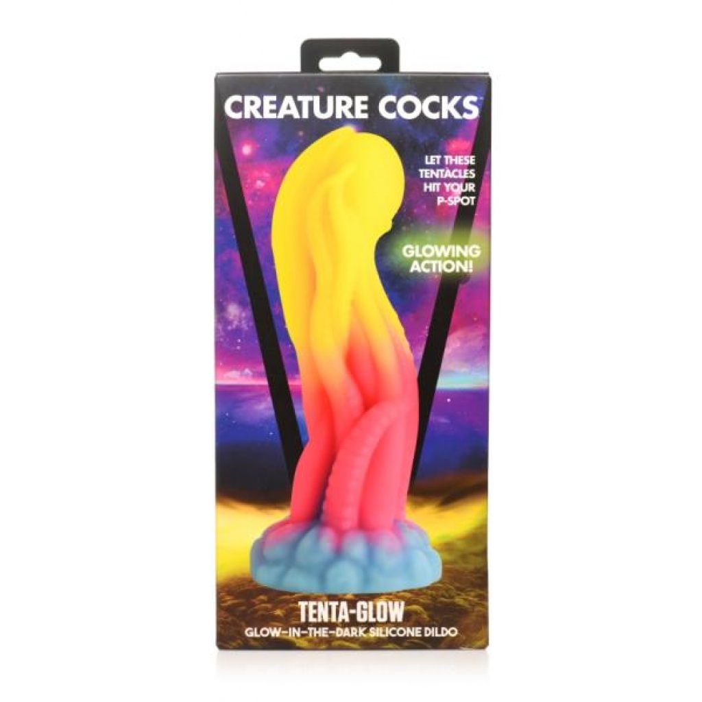 Creature Cocks Tenta-Glow Glow in the Dark Dildo