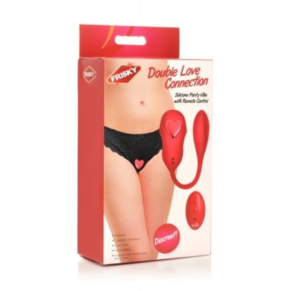 Frisky Double Love Connection - Remote-Controlled Panty Vibe